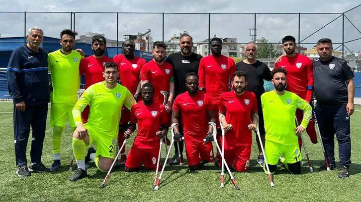 Şahinbey Ampute farklı kazandı: 9-0