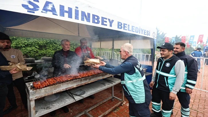 Şahinbey Belediyesi, 1 Mayıs'ı böyle kutladı