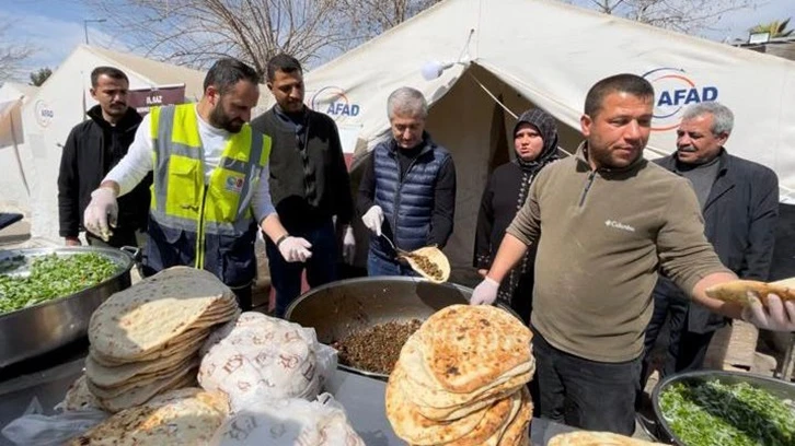 Şahinbey Belediyesi ekipleri Adıyaman'da 