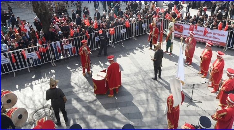 Şahinbey Belediyesi Mehteran Takımı ilgi g&ouml;rd&uuml;