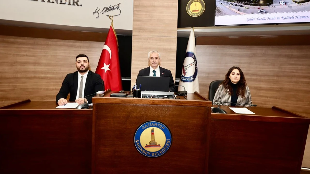 Şahinbey Belediyesi Şubat ayı meclis toplantısı yapıldı