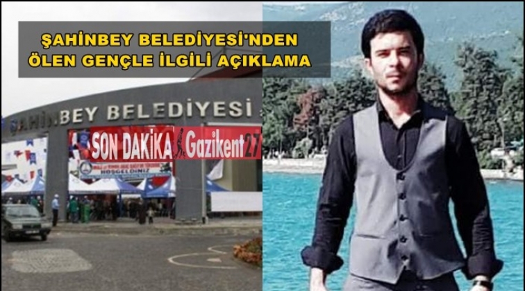 Şahinbey Belediyesi'nden a&ccedil;ıklama