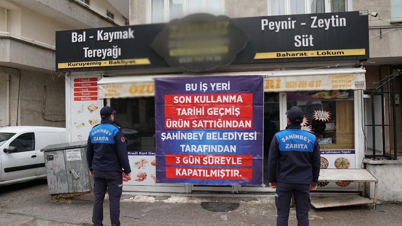 Şahinbey'de 2 işyeri, 3&rsquo;er g&uuml;n s&uuml;reyle kapatıldı