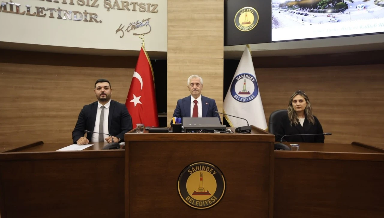 Şahinbey'de Ağustos ayı meclis toplantısı yapıldı 