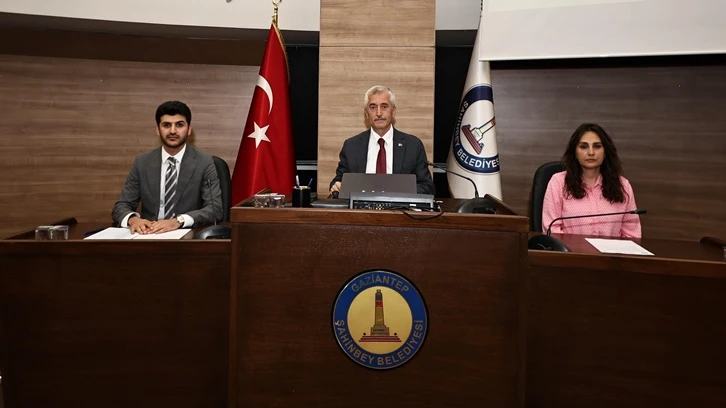 Şahinbey'de Haziran ayı olağan meclis toplantısı yapıldı