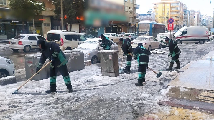 Şahinbey'de kara anında müdahale