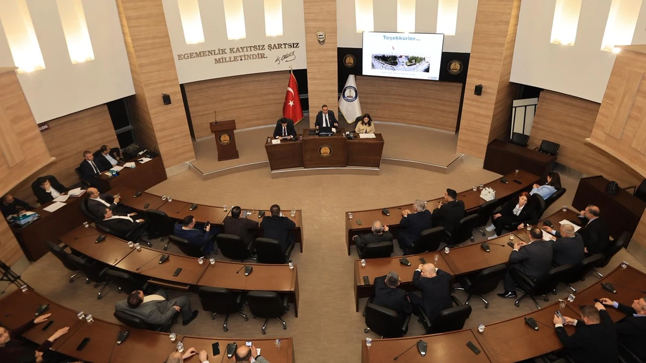 Şahinbey'de Nisan ayı olağan meclis toplantısı