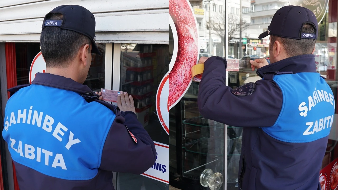 Şahinbey'de zincir market ve simit fırını 3&rsquo;er g&uuml;n kapatıldı