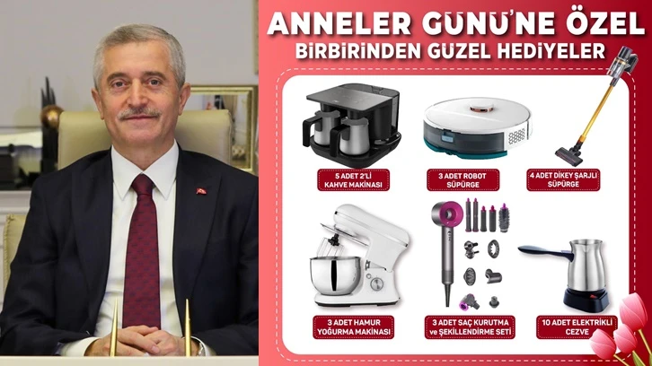 Şahinbey'den, annelere özel hediyeler 
