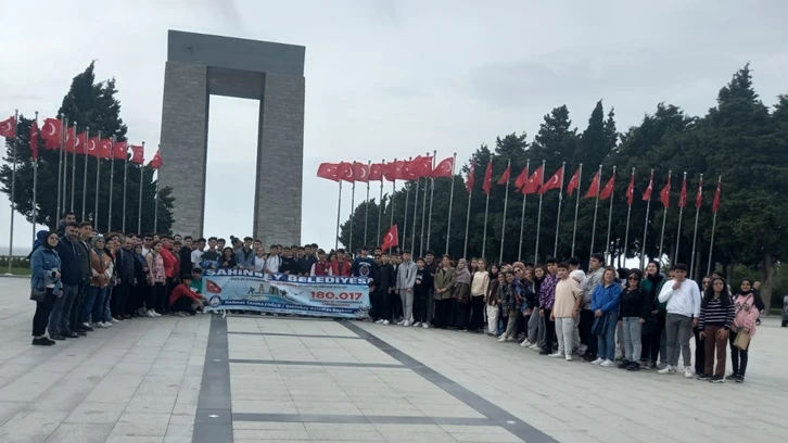 Şahinbey  depremzede öğrencileri Çanakkale’de ağırladı