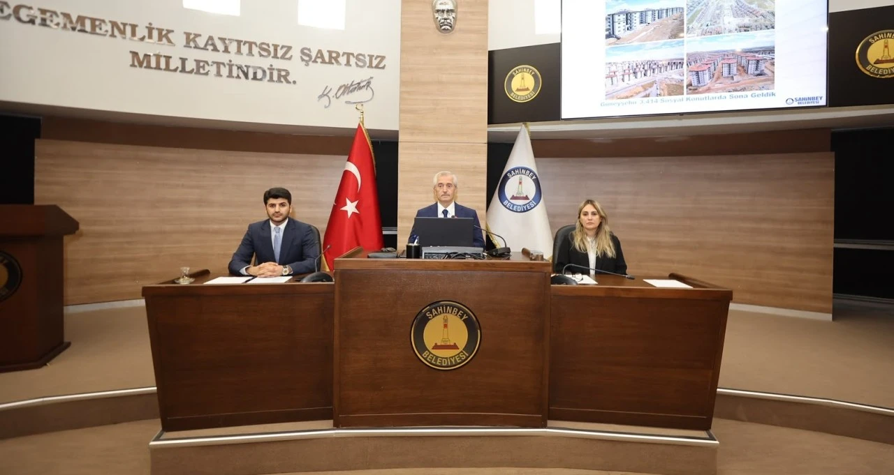 Şahinbey Meclis'inde enc&uuml;men &uuml;yeliği se&ccedil;imi 