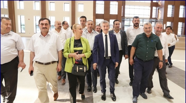 Şahinbey meclis &uuml;yeleri &ccedil;alışmaları inceledi