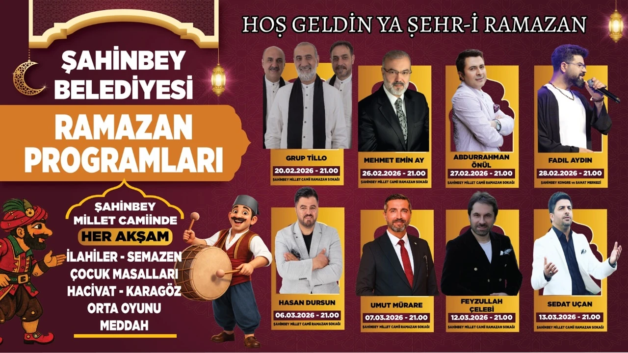 Şahinbey, Ramazan'da vatandaşları Millet Cami&rsquo;nde ağırlayacak