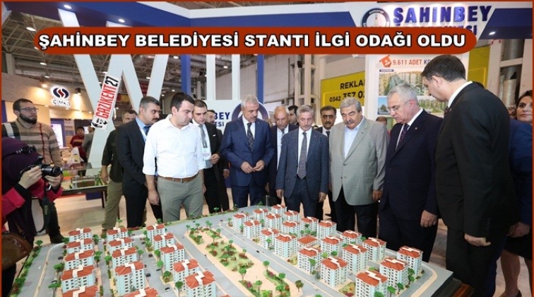 Şahinbey standı yoğun ilgi g&ouml;rd&uuml;