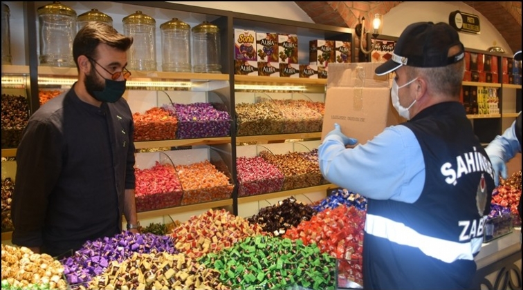 Şahinbey zabıtası bayram denetimi yaptı