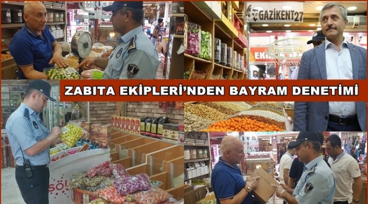 Şahinbey'de bayram denetimi