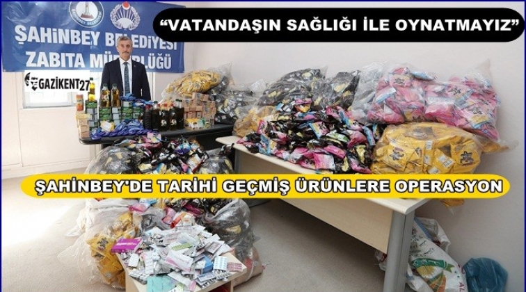 Şahinbey'de tarihi ge&ccedil;miş &uuml;r&uuml;nlere el konuldu