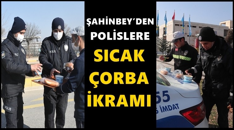 Şahinbey'den çorba ikramı...