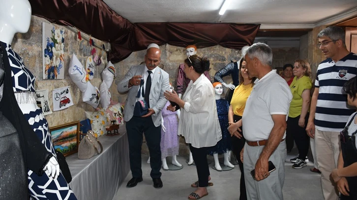 Şahinbeyli kadınlar hünerlerini sergiledi