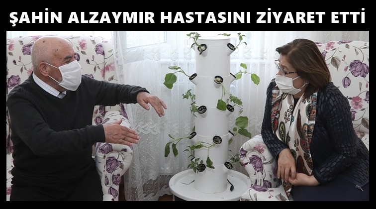 Şahin'den alzaymır hastasına ziyaret...