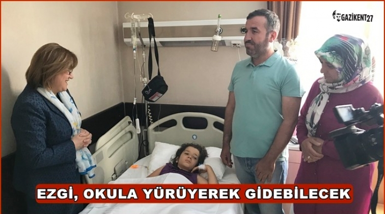 Şahin'in yardım elini uzattığı Ezgi'nin tedavisi başladı