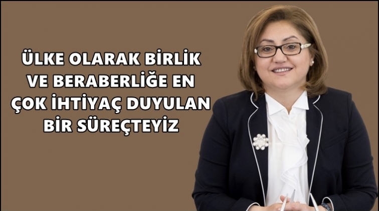 Şahin'nden Berat Kandili mesajı