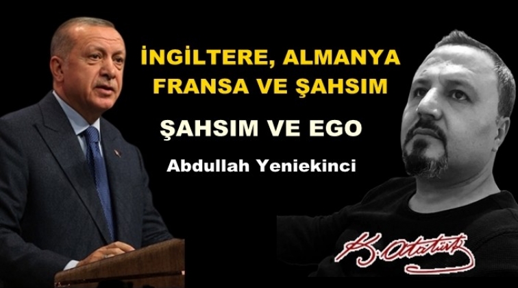 Şahsım ve ego...