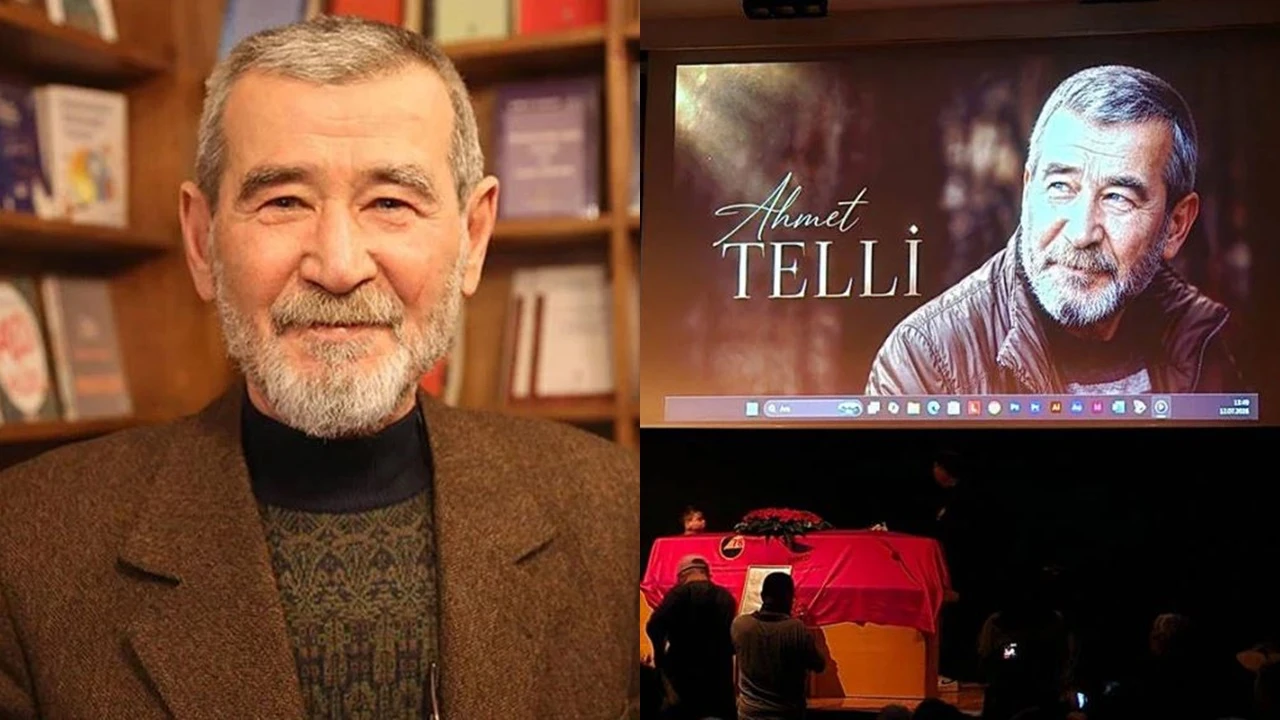 Şair Ahmet Telli son yolculuğuna uğurlanıyor...