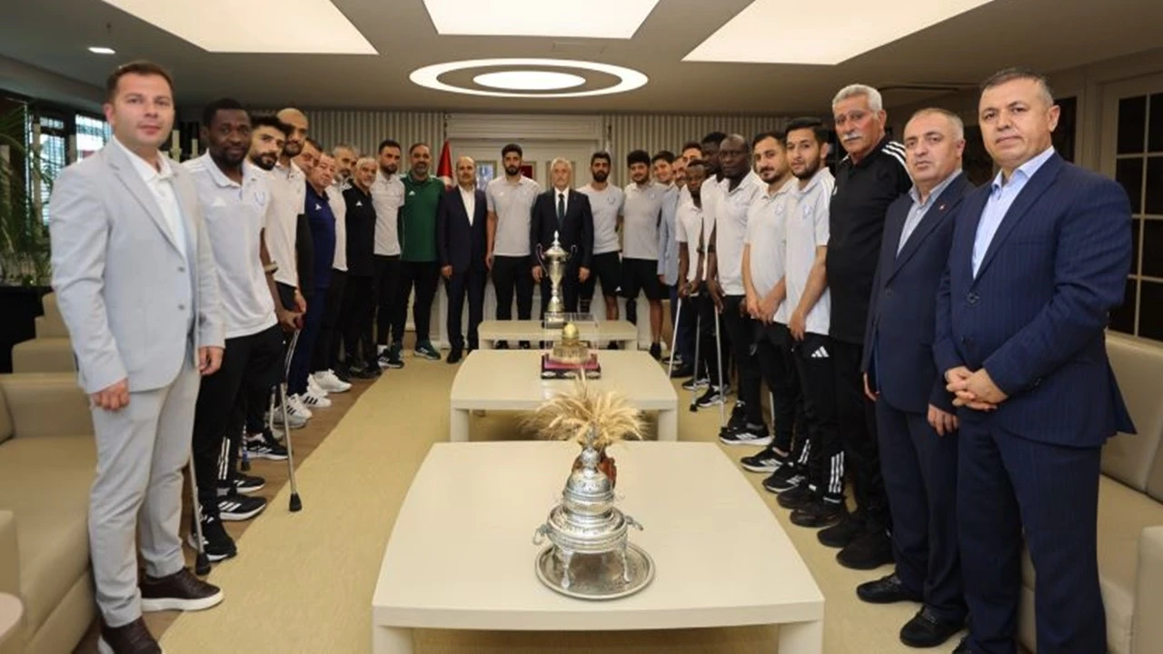 Şampiyon Şahinbey Ampute'den Tahmazoğlu&rsquo;na ziyaret