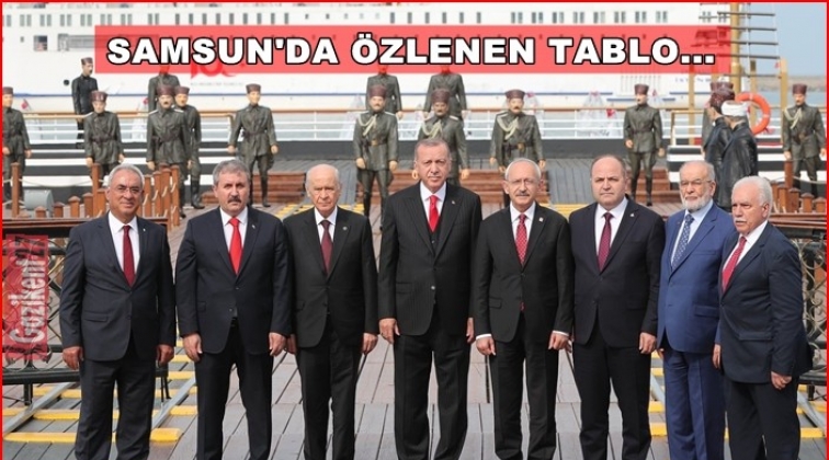 Samsun'da birlik mesajı