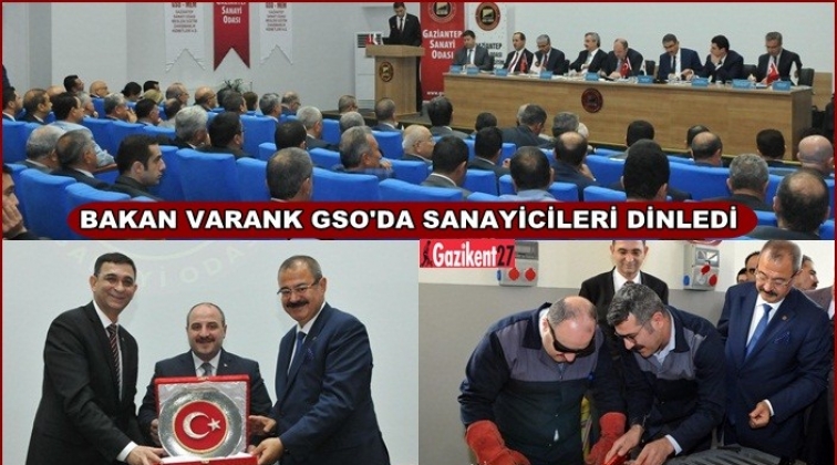 Sanayi ve Teknoloji Bakanı Varank, Gaziantep&rsquo;te