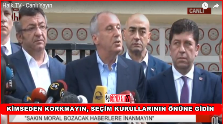 Sandıkları bırakmayın, se&ccedil;im kurullarının &ouml;n&uuml;ne gidin