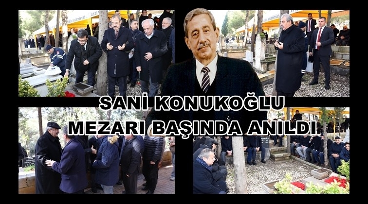 Sani Konukoğlu, vefatının 26’ncı yılında anıldı