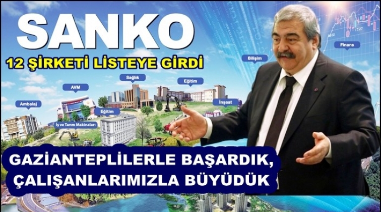 Sanko, Anadolu'nun en büyük grubu