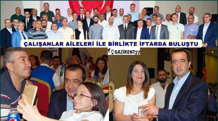 Sanko iftar yemekleri devam ediyor