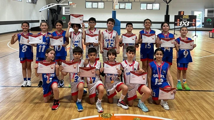 Sanko Okulları basketbolda şampiyon