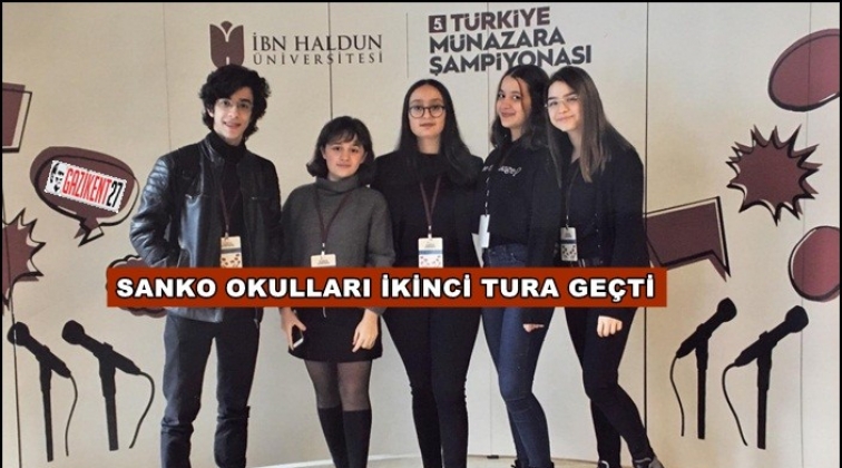 SANKO Okulları ikinci tura yükseldi