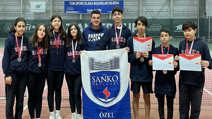 Sanko Okulları'nın tenis başarısı