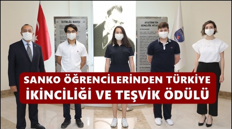 Sanko Okulları öğrencilerinden büyük başarı...