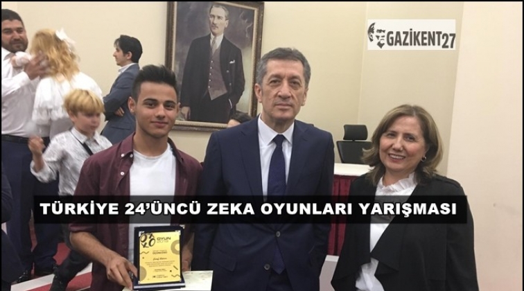 Sanko Okulları öğrencisi Türkiye üçüncüsü