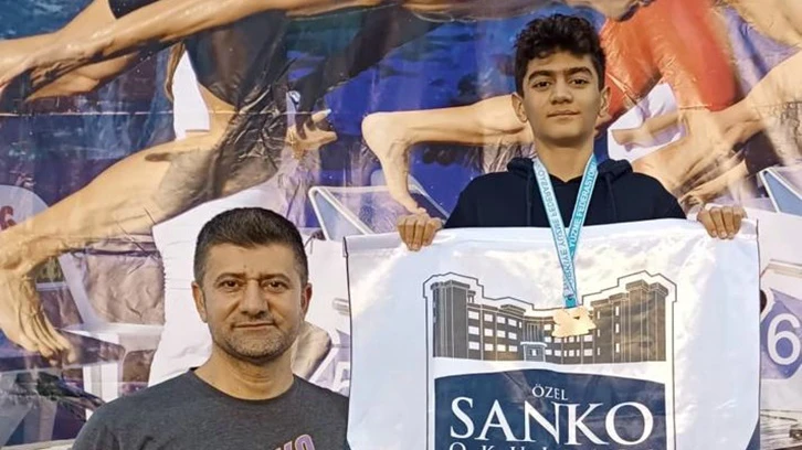 Sanko Okulları öğrencisi Türkiye üçüncüsü oldu