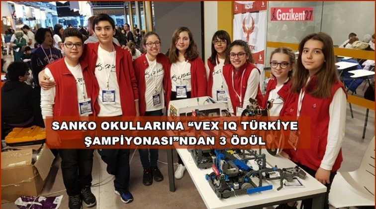 SANKO Okulları 'VEX IQ Dünya Şampiyonası'nda