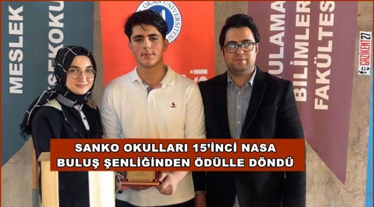 SANKO Okulları'na “En Hafif Tasarım” ödülü