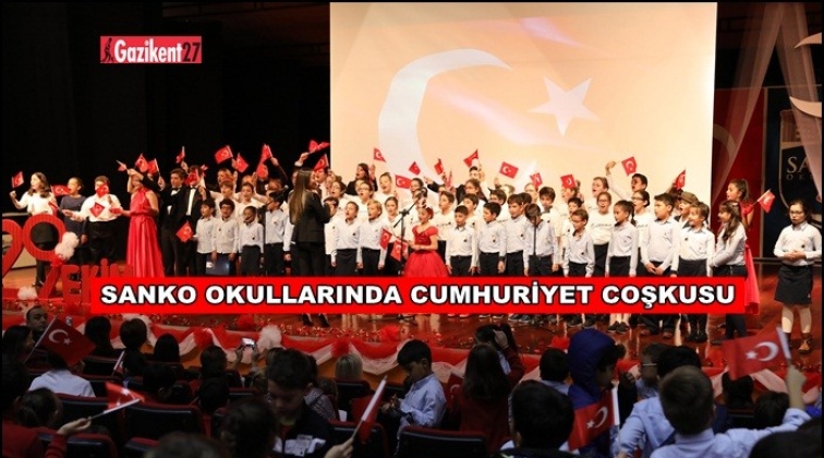 SANKO Okulları&rsquo;nda Cumhuriyet Bayramı coşkusu