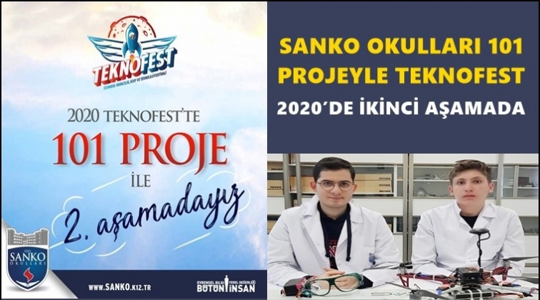 Sanko Okulları’nın 101 projesi ikinci aşamada