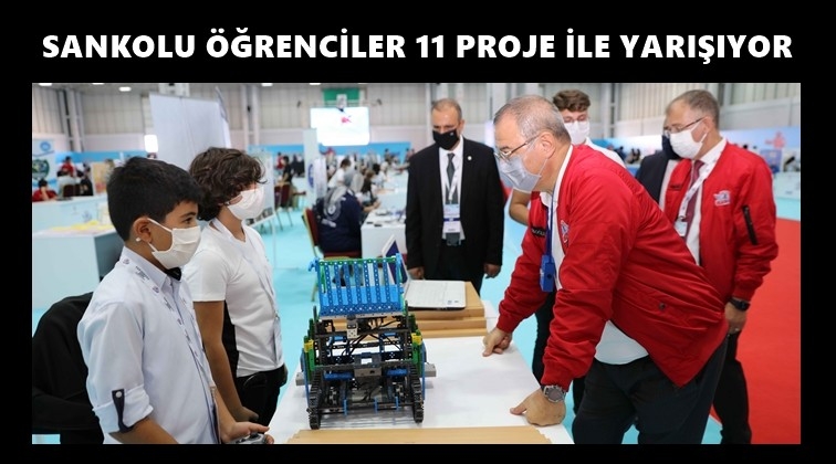 Sanko Okulları’nın 11 projesi yarışıyor