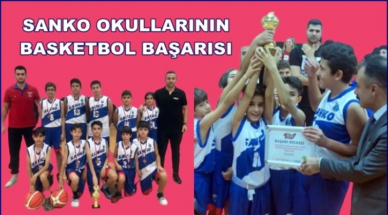 Sanko Okulları'nın basketbol başarısı