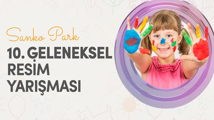 Sanko Park'tan özel ödüllü resim yarışması