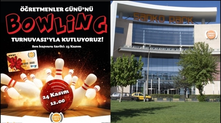 Sanko Park'ta ödüllü bowling turnuvası