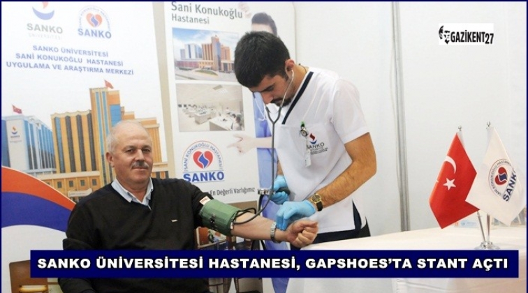 SANKO &Uuml;niversitesi GAPSHOES'da stant a&ccedil;tı